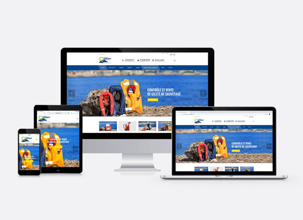 site web Chantiers Quelart