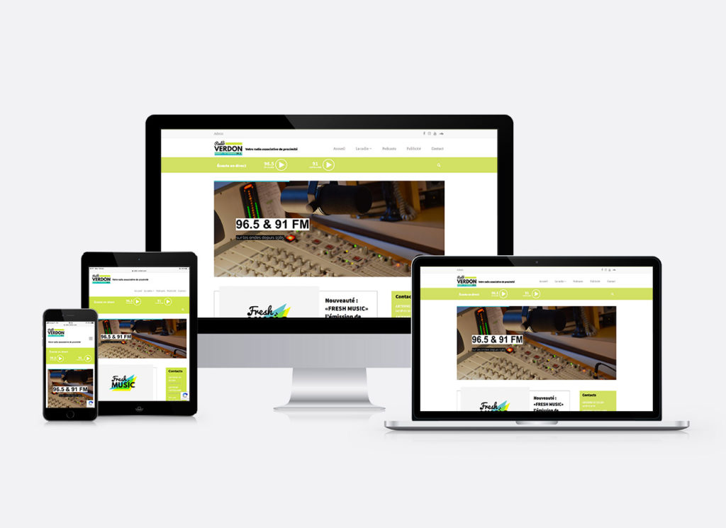 site web radio verdon